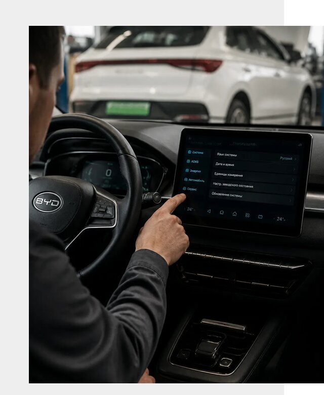 Русификация BYD E2 в Морозовске от 15296 р. | ФастМобиль-Мрз под ключ