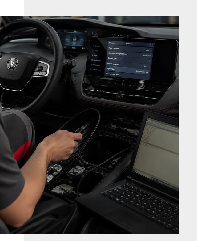 Русификация автомобиля Changan UNI-K под ключ в Морозовске