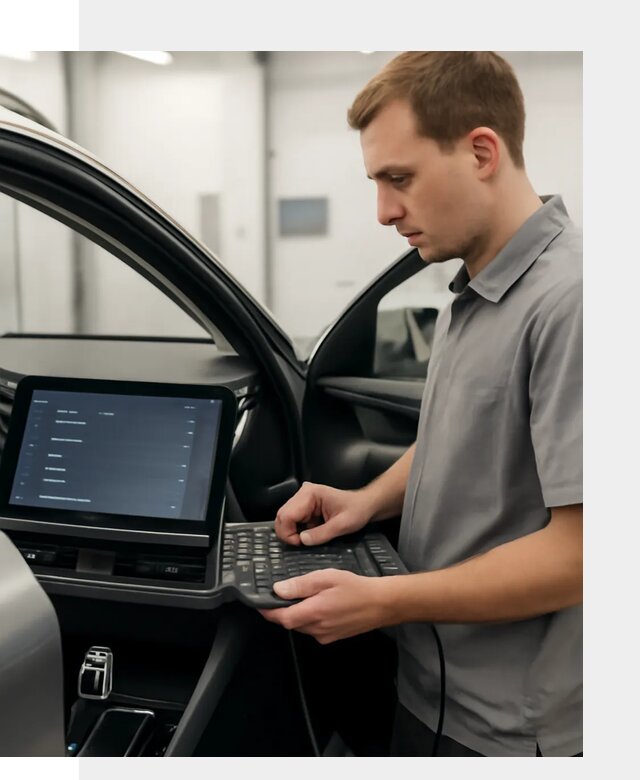 Русификация мультимедиа автомобилей Lynk Co в Морозовске