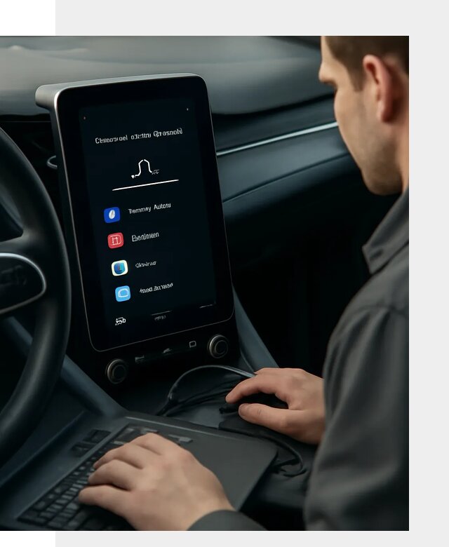 Установка приложений Lynk Co на автомобиль в Морозовске