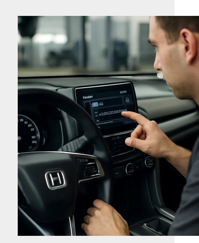 Русификация панели приборов Honda в Морозовске по цене 5133 ФастМобиль-Мрз
